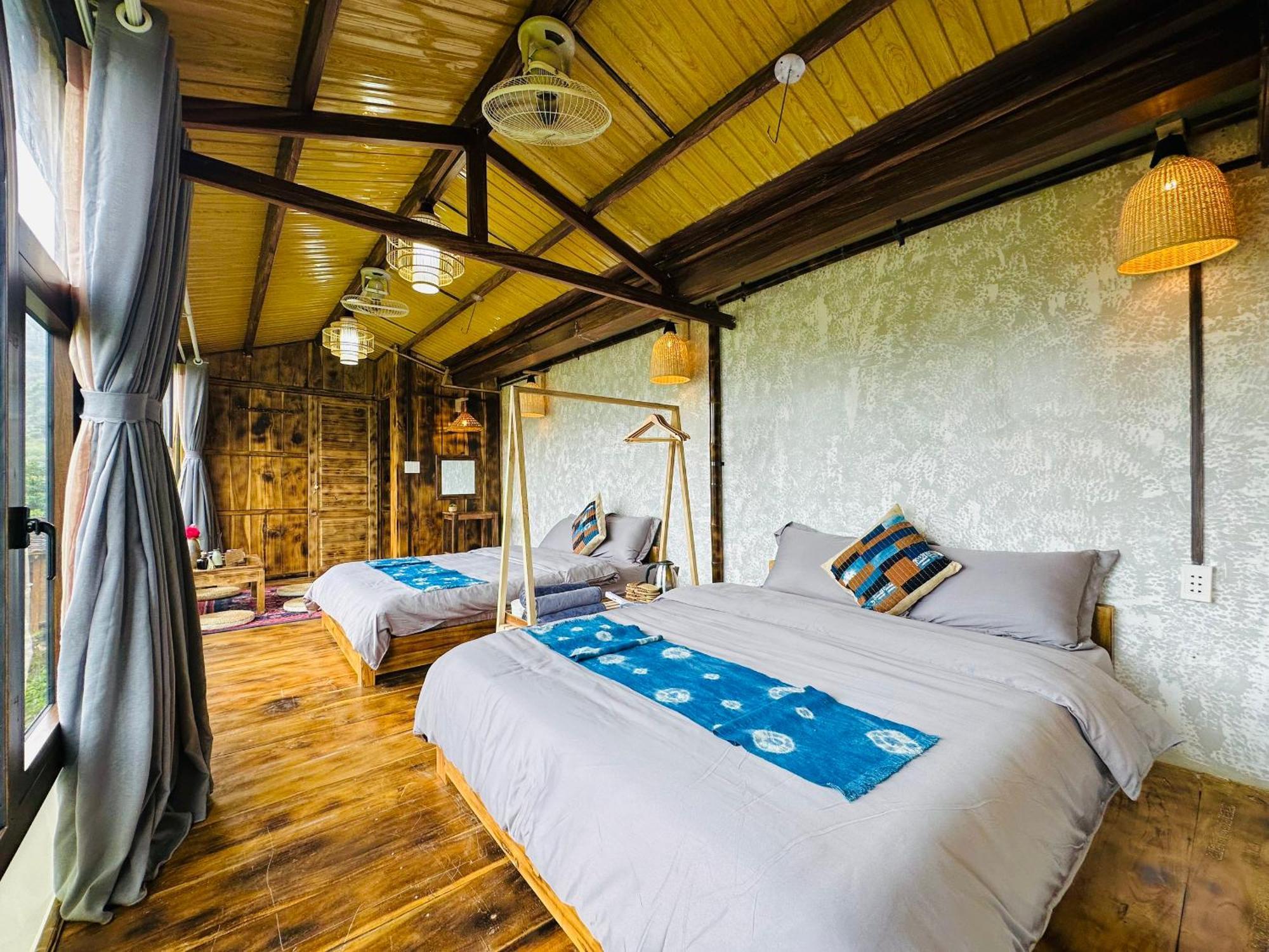 Khoi Homestay And Restaurant Loung Co Buitenkant foto