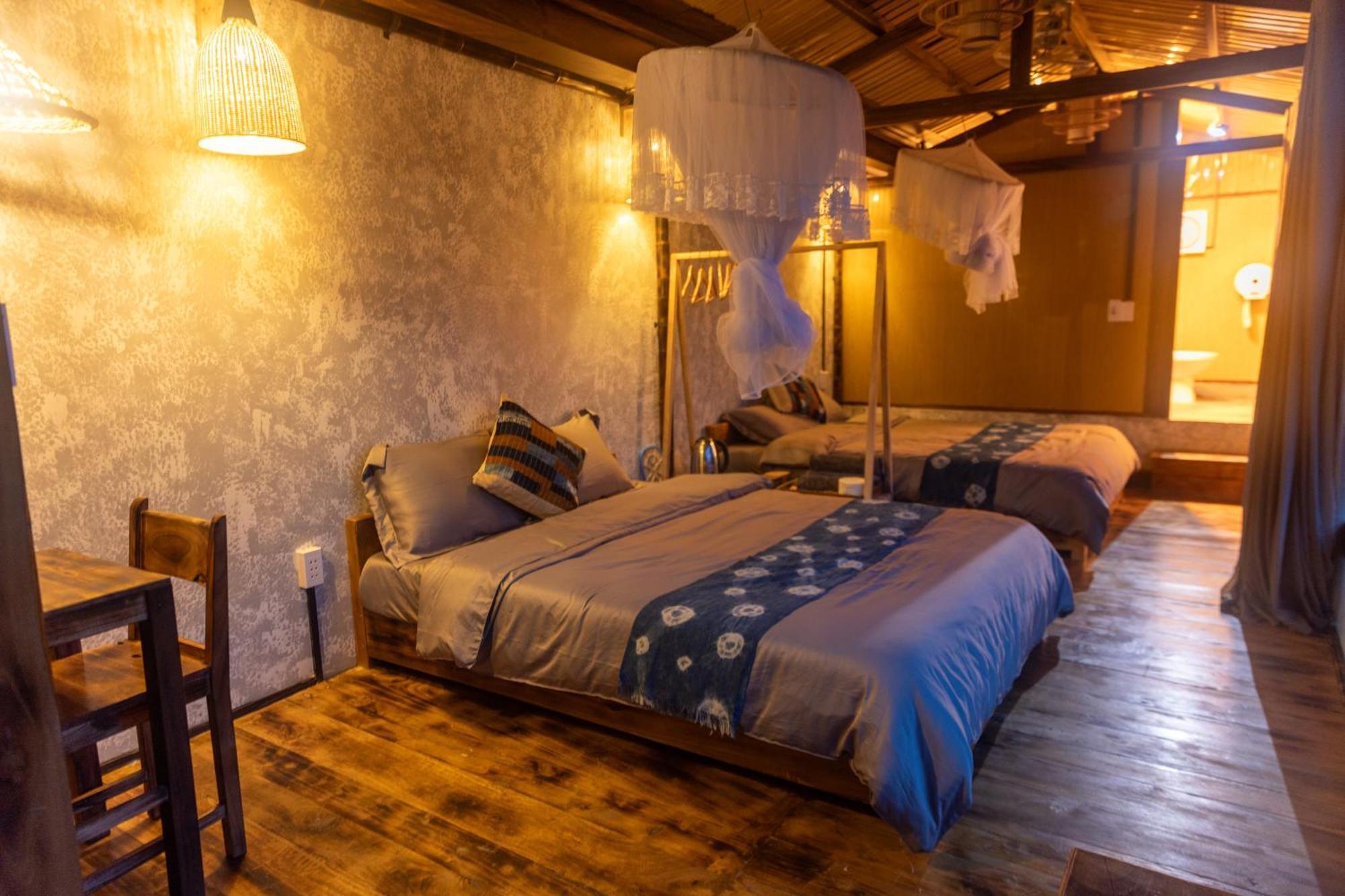 Khoi Homestay And Restaurant Loung Co Buitenkant foto