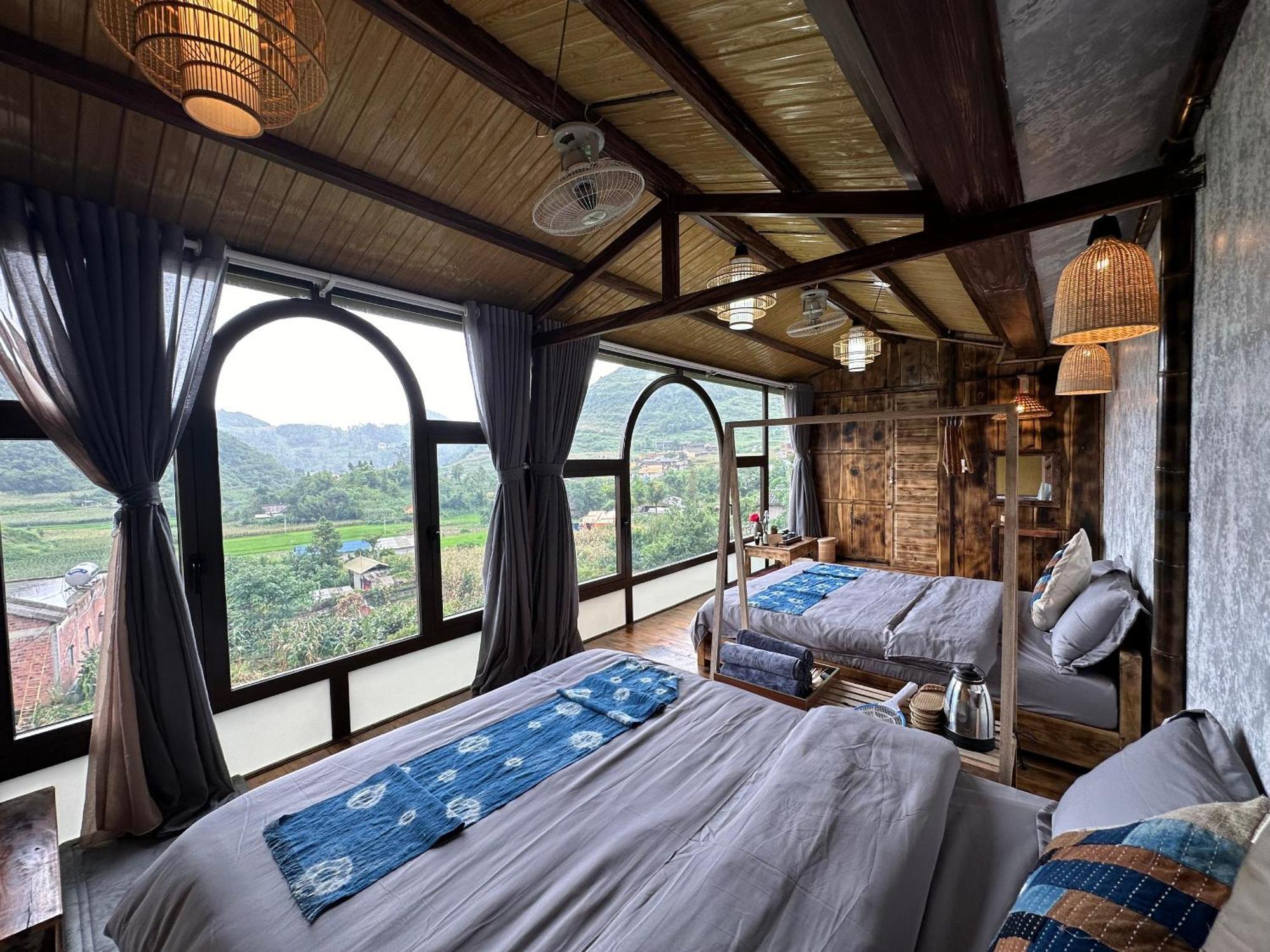 Khoi Homestay And Restaurant Loung Co Buitenkant foto