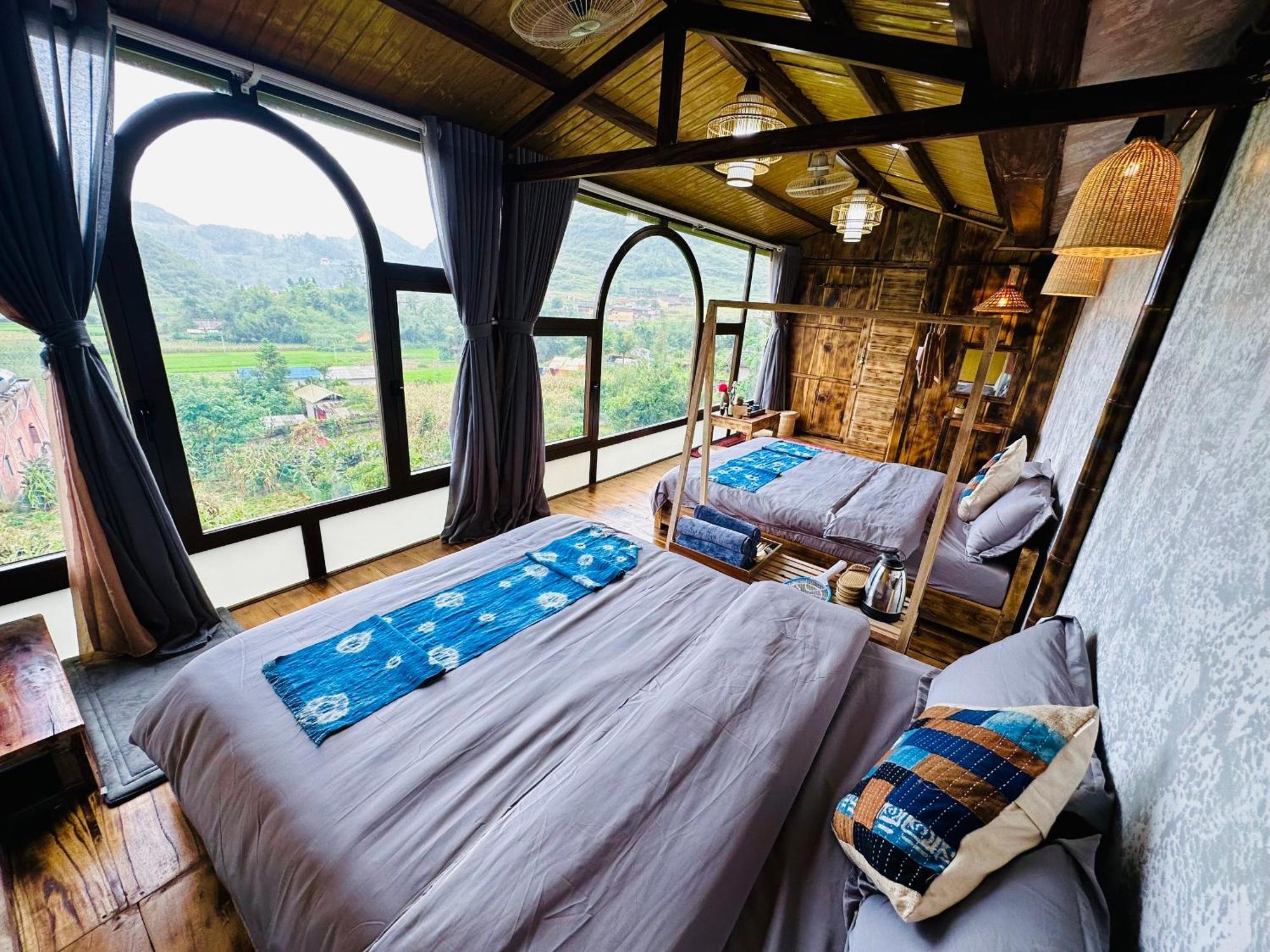 Khoi Homestay And Restaurant Loung Co Buitenkant foto