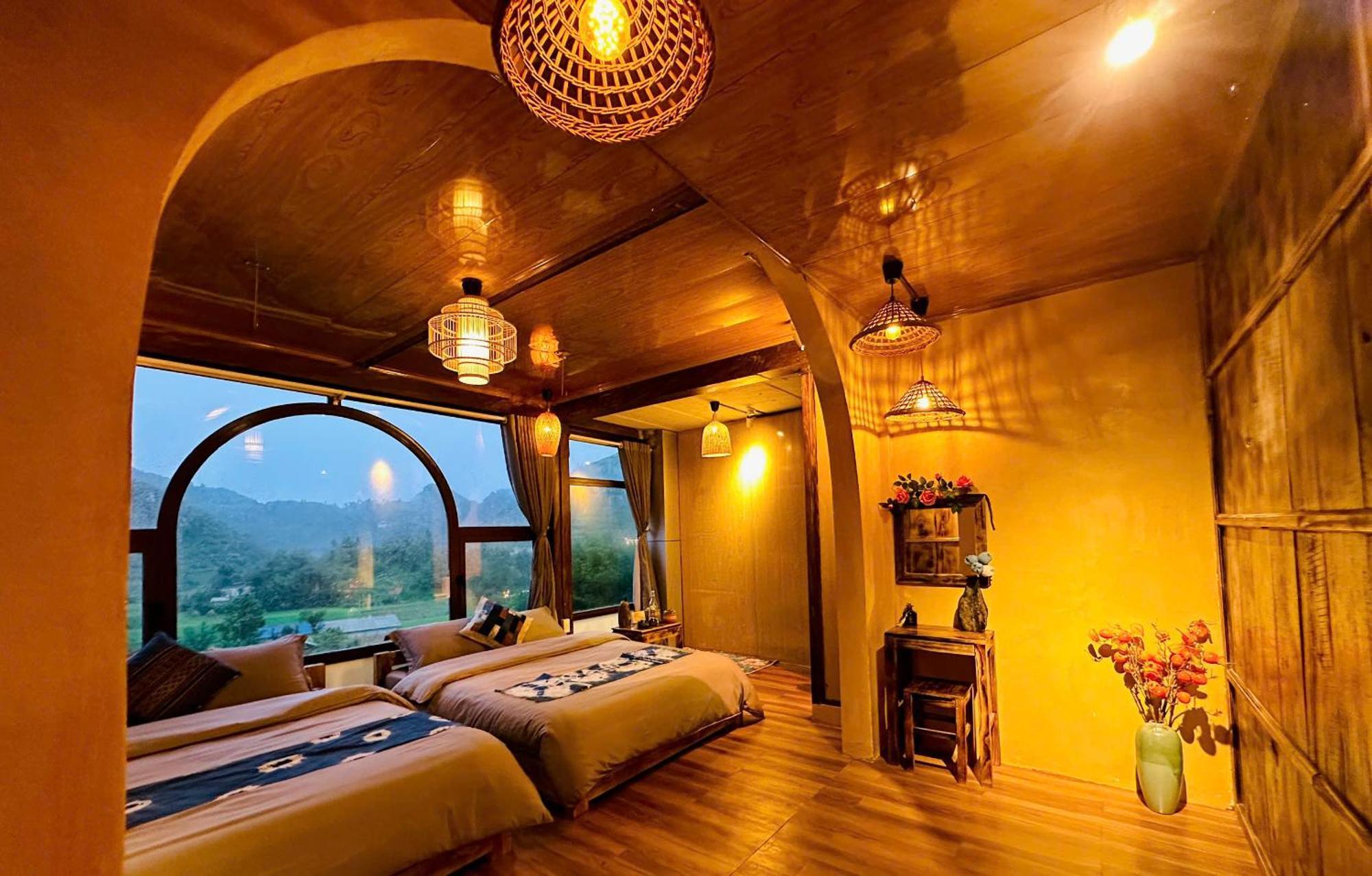 Khoi Homestay And Restaurant Loung Co Buitenkant foto